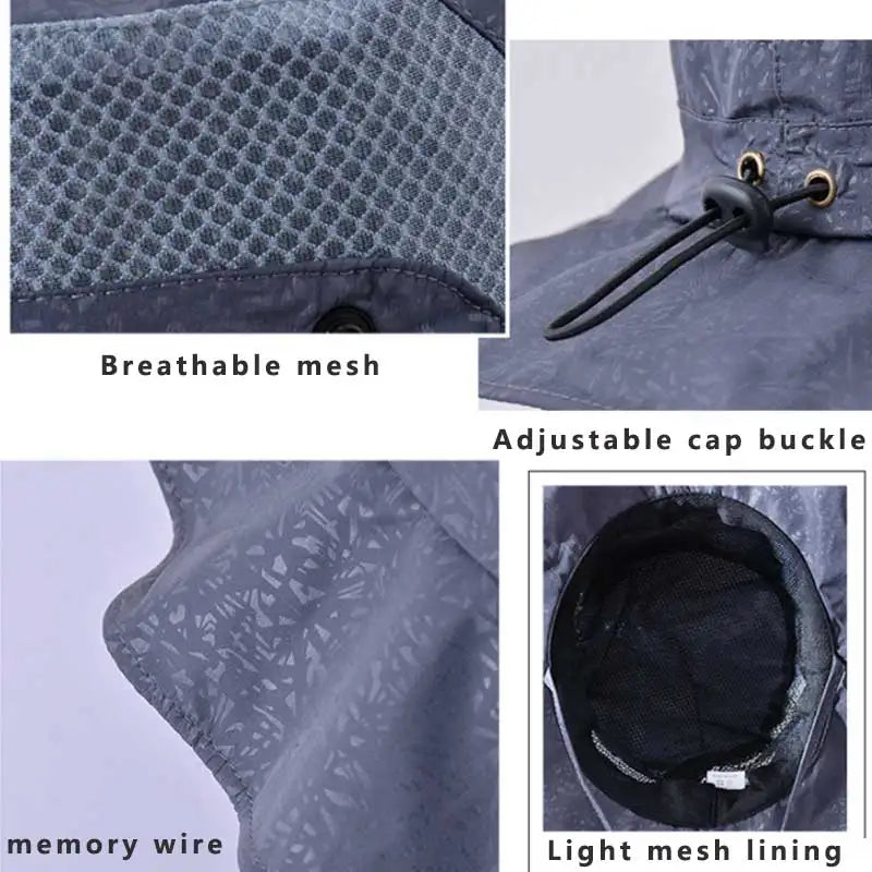 Chapeau réglable pliable pour Homme