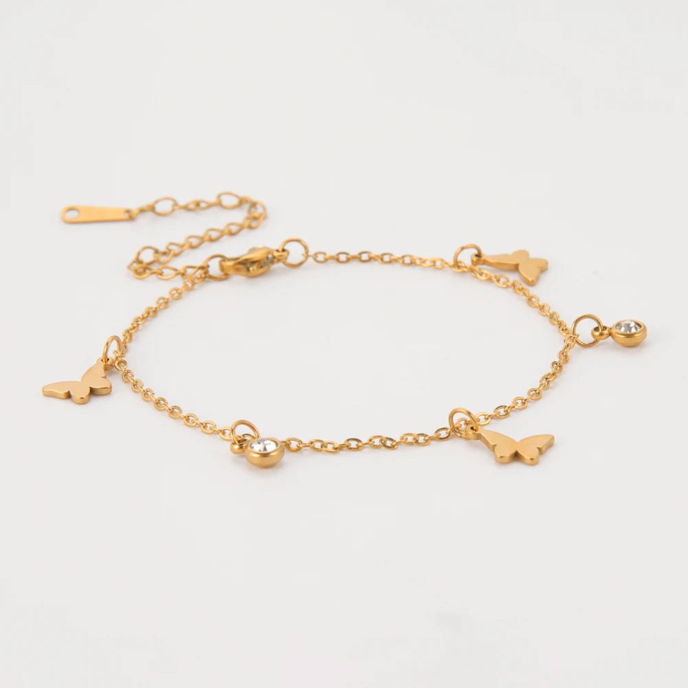 Bracelet à cheville inoxydable