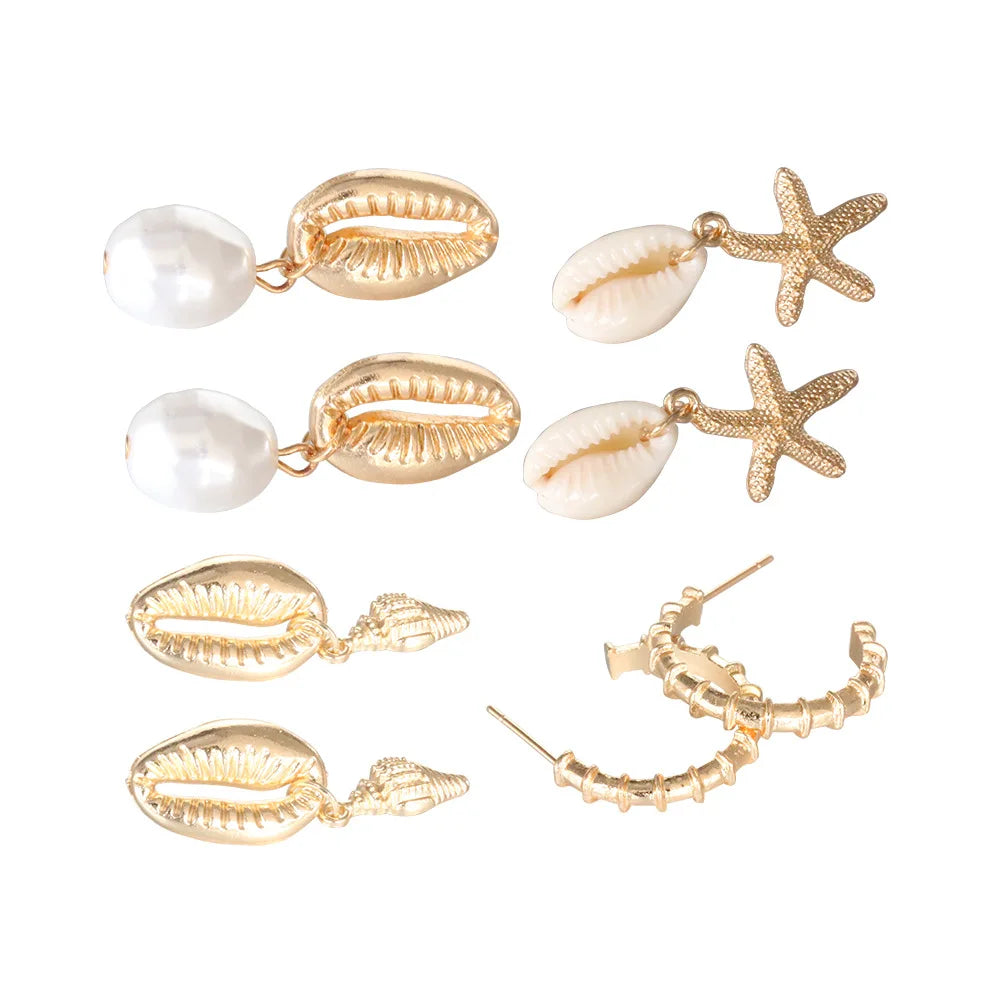 Boucles d'oreilles d'été