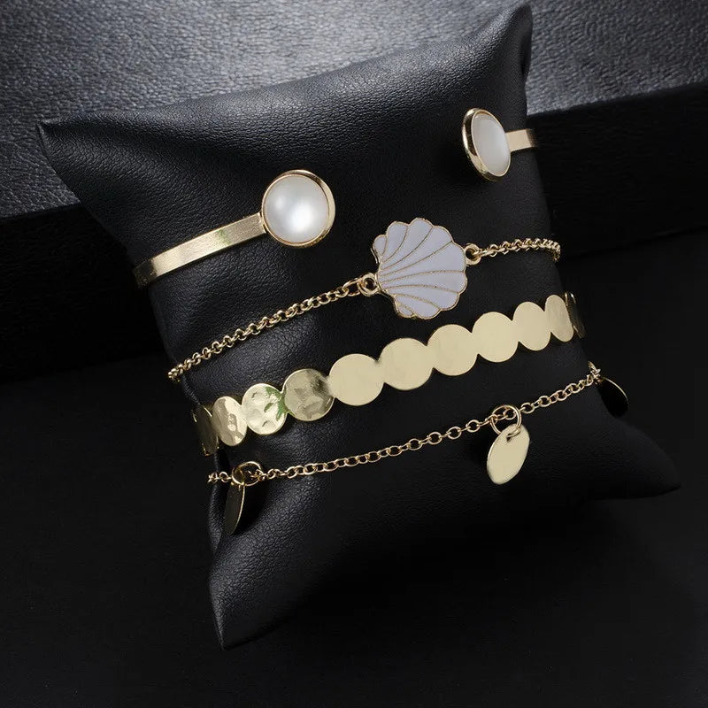 Bracelet en coquille