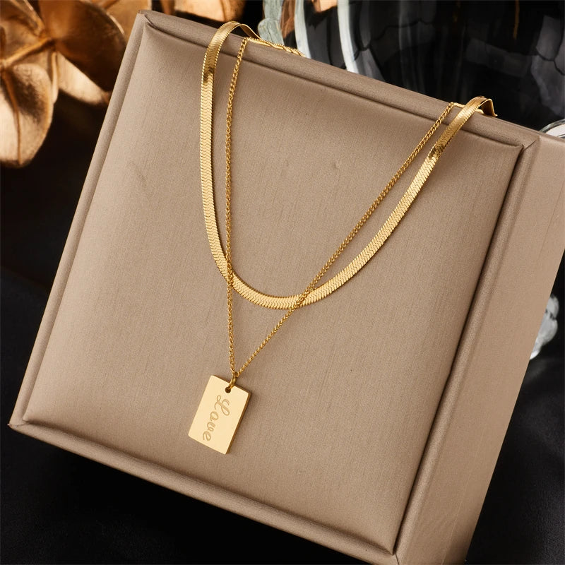 Collier inoxydable