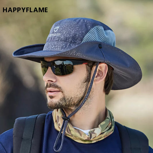 Sombrero plegable ajustable para hombre.