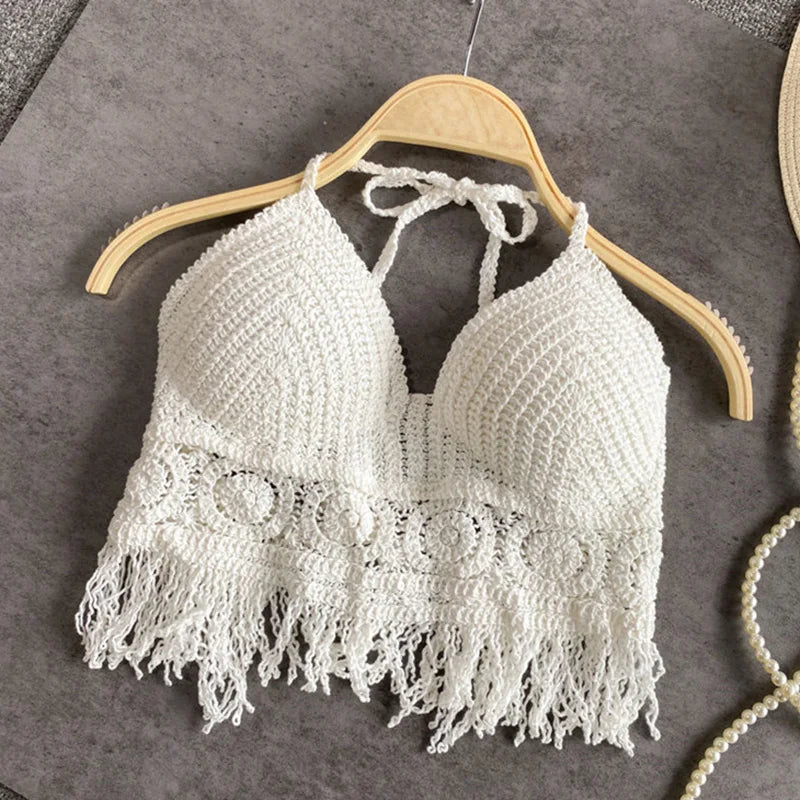 Top de crochet de verano