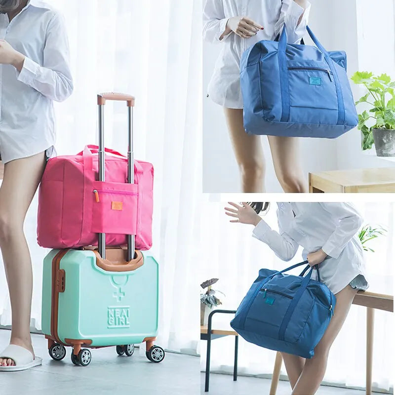 Foldable travel bag