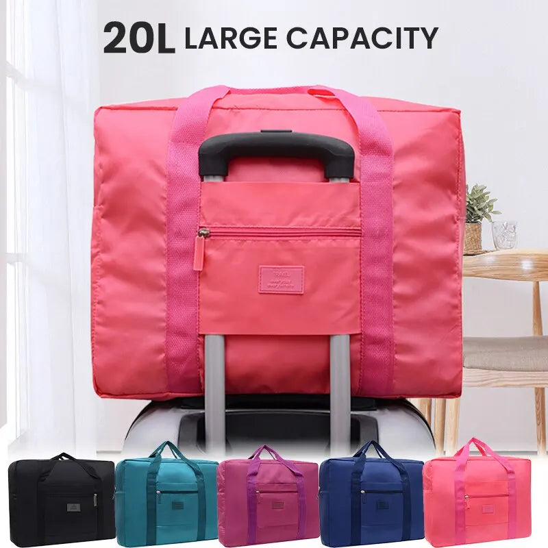 Foldable travel bag